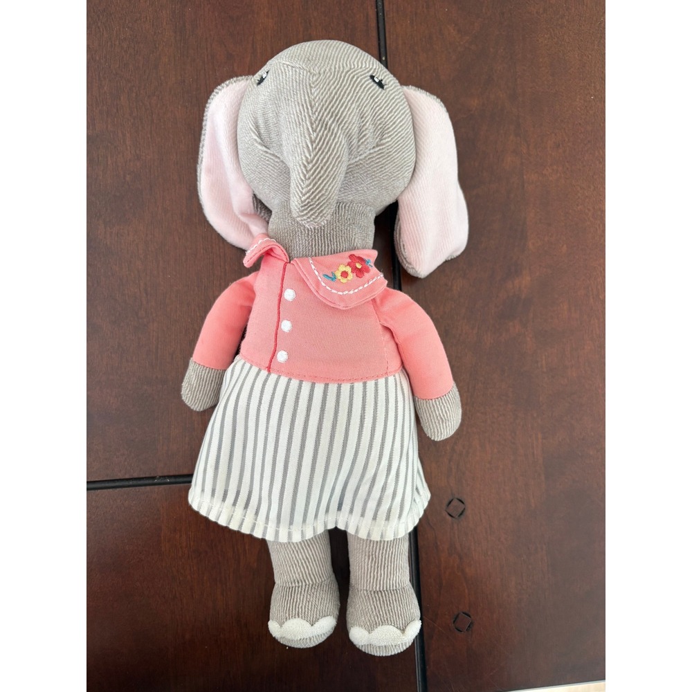 Metoo Girl Elephant Plush Soft Doll Animal Friend Collectible Nursery Montessori
